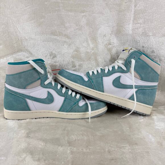 Nike Air Jordan 1 Retro High OG Turbo Green Sneakers Men\'s Size 10.5 555088-311 main image 6